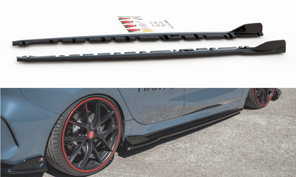Maxton Design Side Skirts V.3 compatible with BMW F40 M-PACK/ M135i