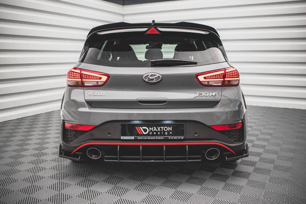 Maxton Design Racing Durability Rear Diffuser Hyundai I30 N MK3.5 Facelift Hatchback