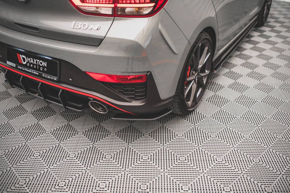 Maxton Design Racing Durability Rear Side Splitters Hyundai I30 N MK3.5 Facelift Hatchback
