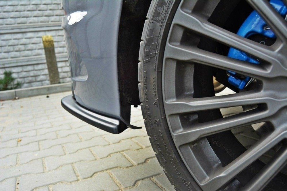Maxton Design Ford Focus 3 RS Front Splitter Lip V.4 + Side Skirts + Rear Sides & Central Splitters