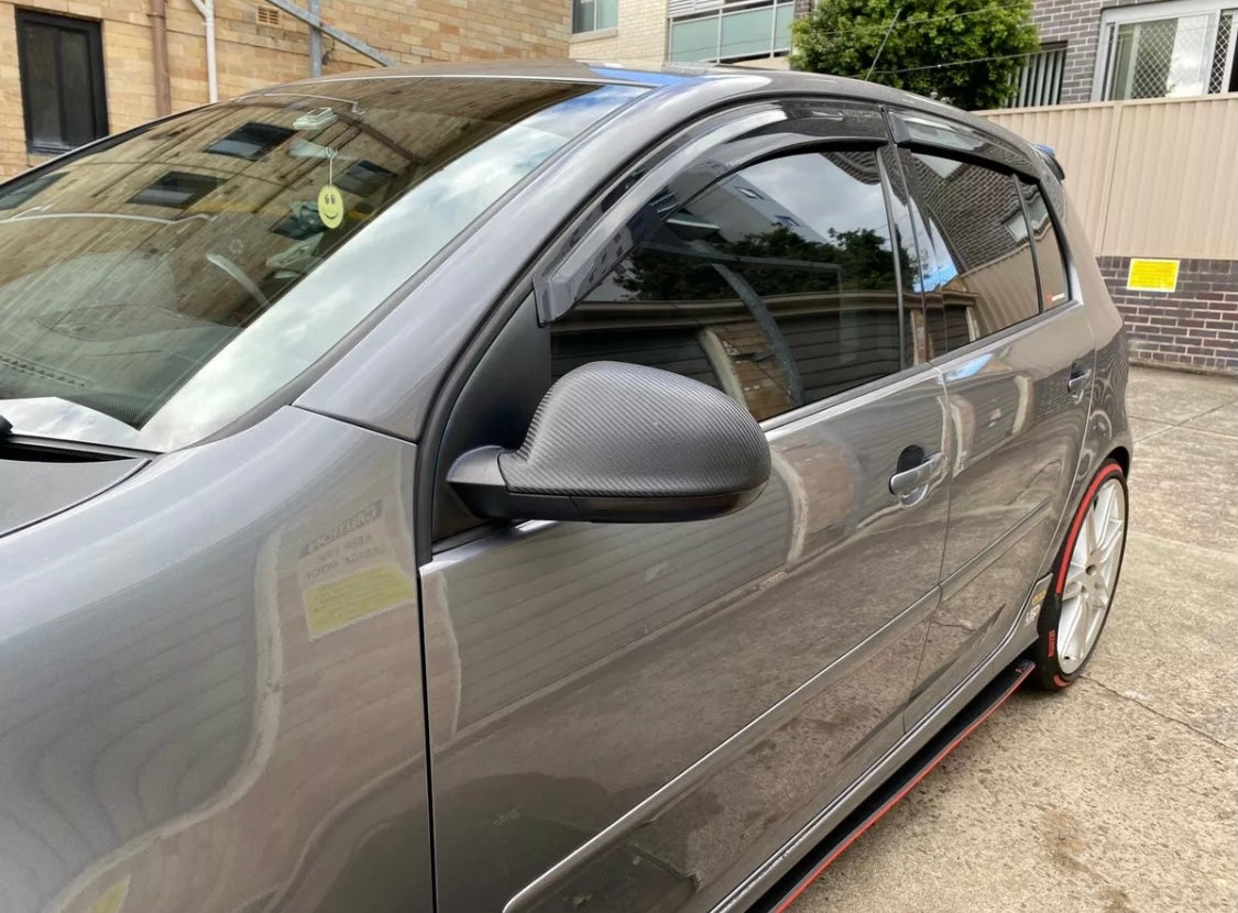 2006-2012 Volkswagen Golf GTI & R Mk5 and Mk6 Window Visors | Weather Shields