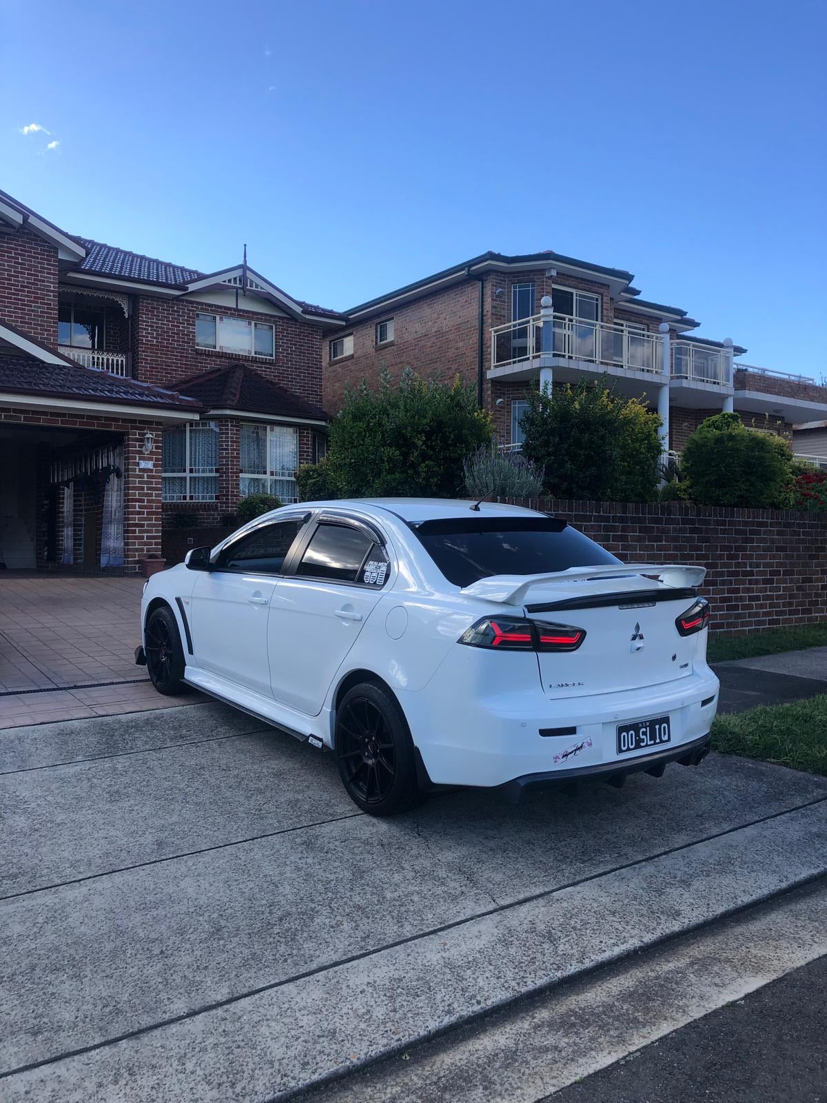 2008 - 2017 Mitsubishi Lancer CJ Ralliart Evo X Window Visors | Weather Shields