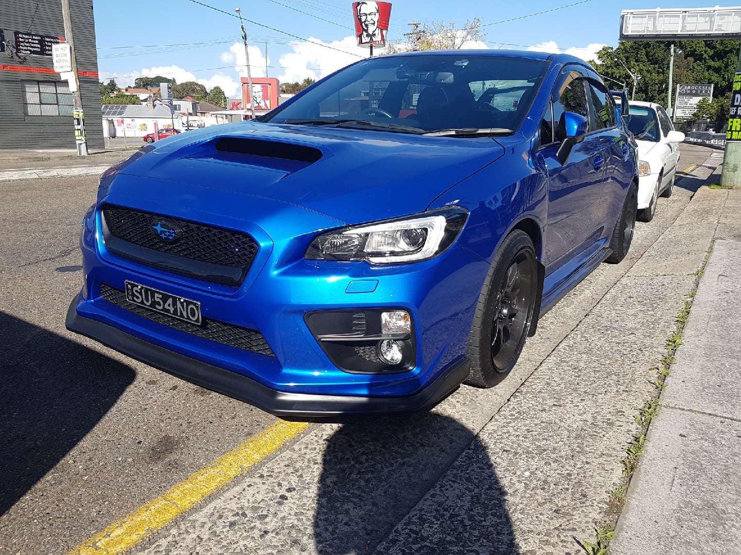 2015-2021 Subaru WRX Front Lip Chargespeed Style