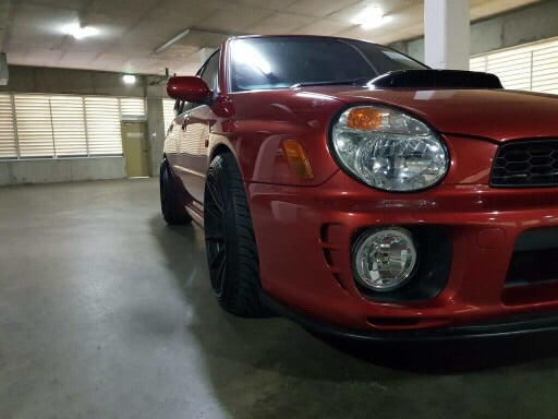 2001-2002 Bugeye Subaru WRX STI Front Lip