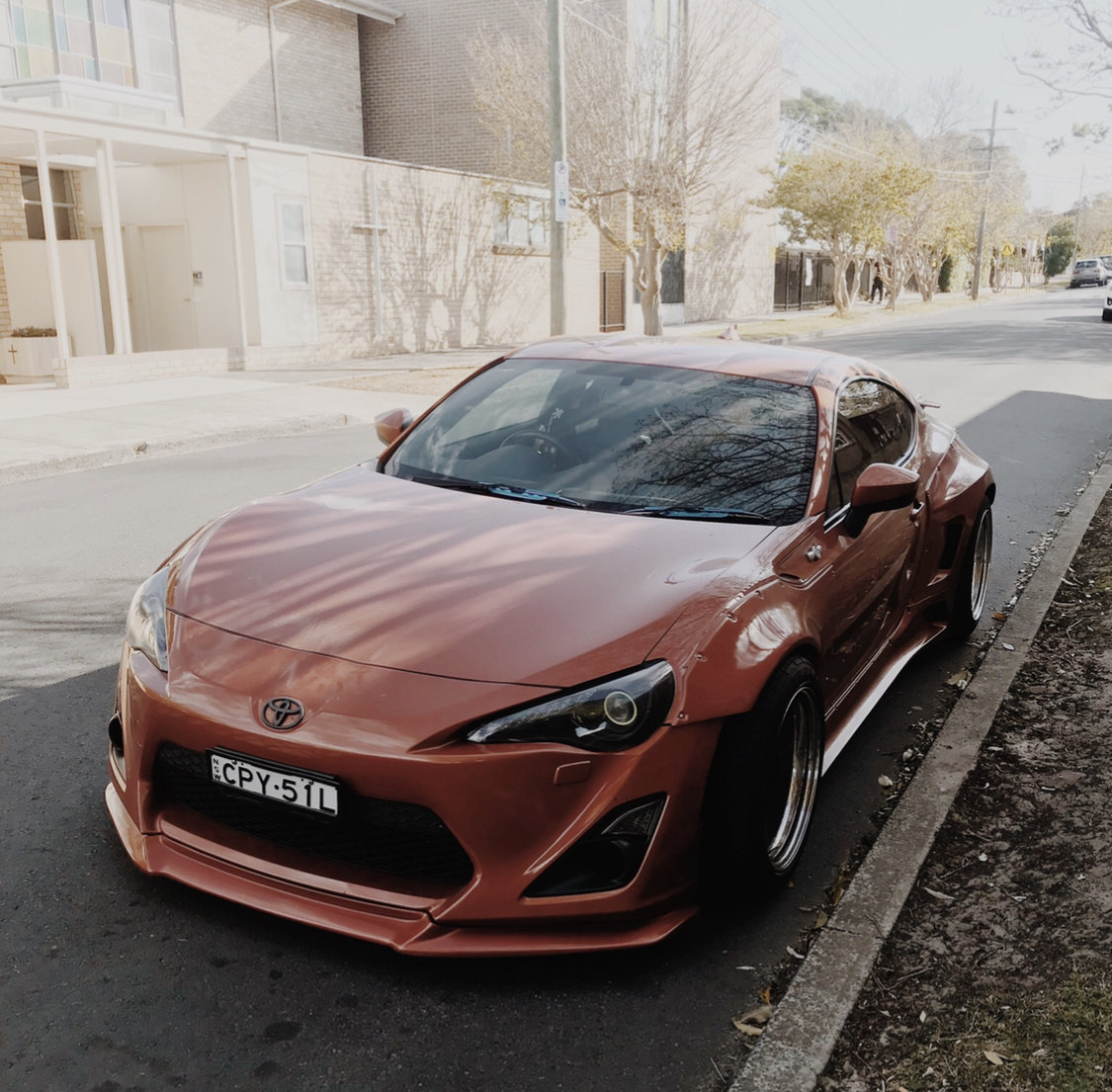 2012-2016 Toyota 86 ZN6 Front Lip GT Style