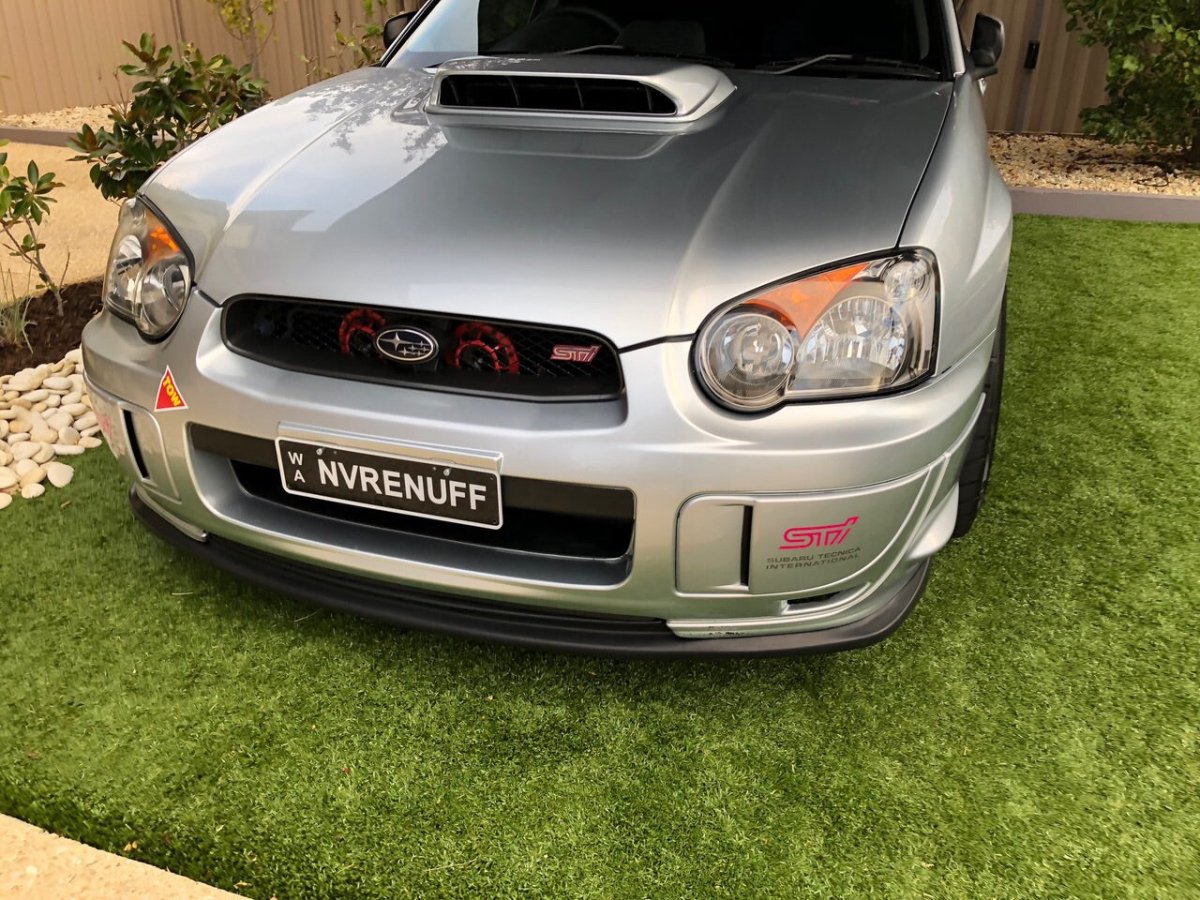 2003-2005 Peanut Eye Subaru WRX STI GD Front Lip