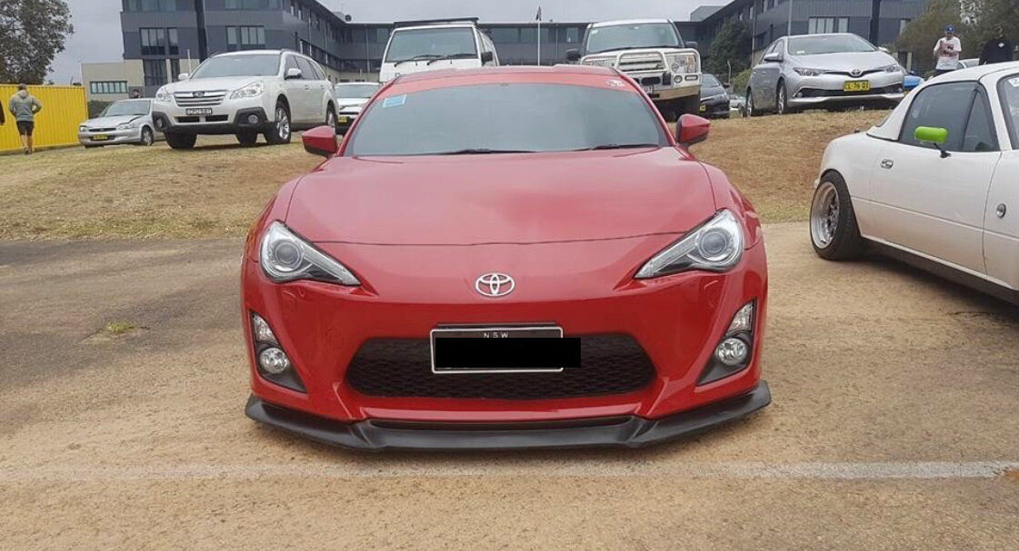 2012-2016 Toyota 86 ZN6 Front Lip GT Style