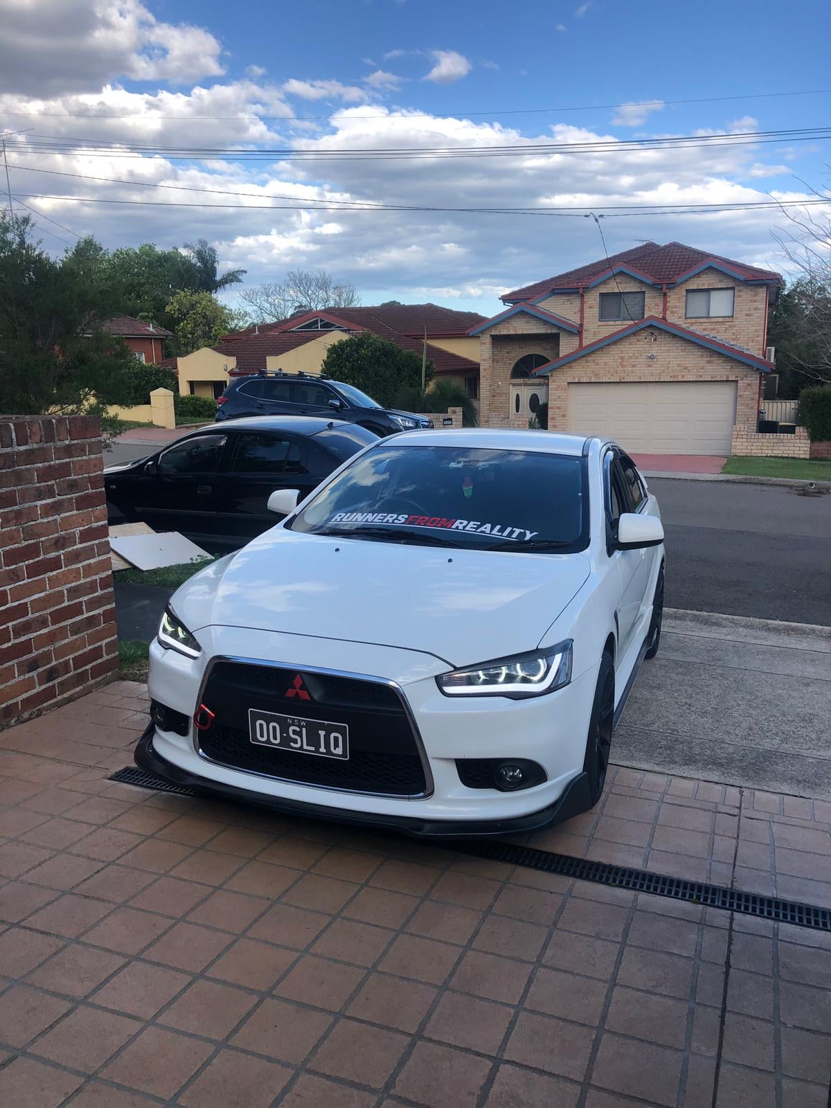 2008 - 2017 Mitsubishi Lancer CJ Ralliart Evo X Window Visors | Weather Shields