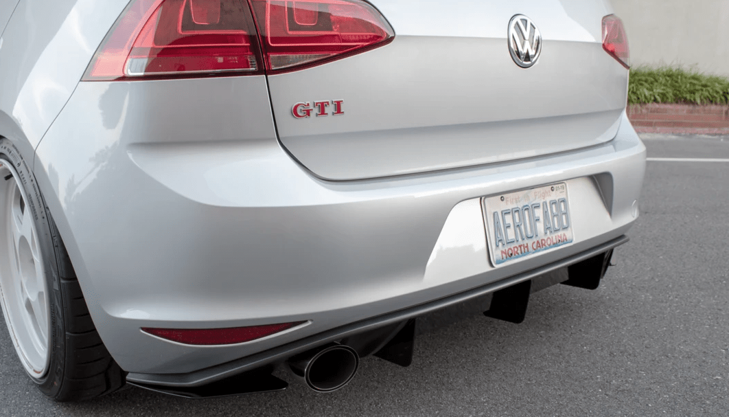 aerofabb Rear Diffuser VW Golf Mk7 GTI Prefacelift