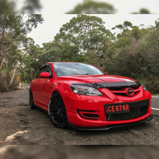 2006-2008 Mazda 3 MPS BK CS Polyurethane Front Lip