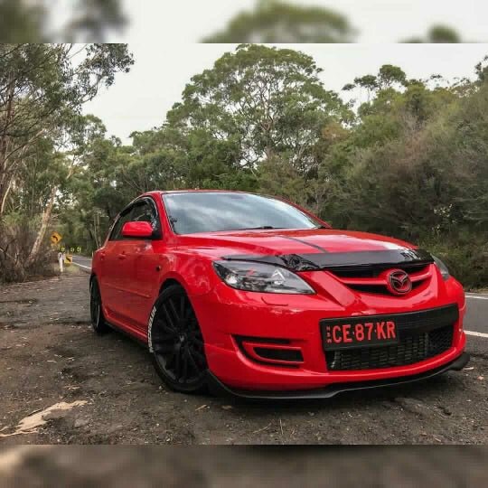 2006-2008 Mazda 3 MPS BK CS Polyurethane Front Lip