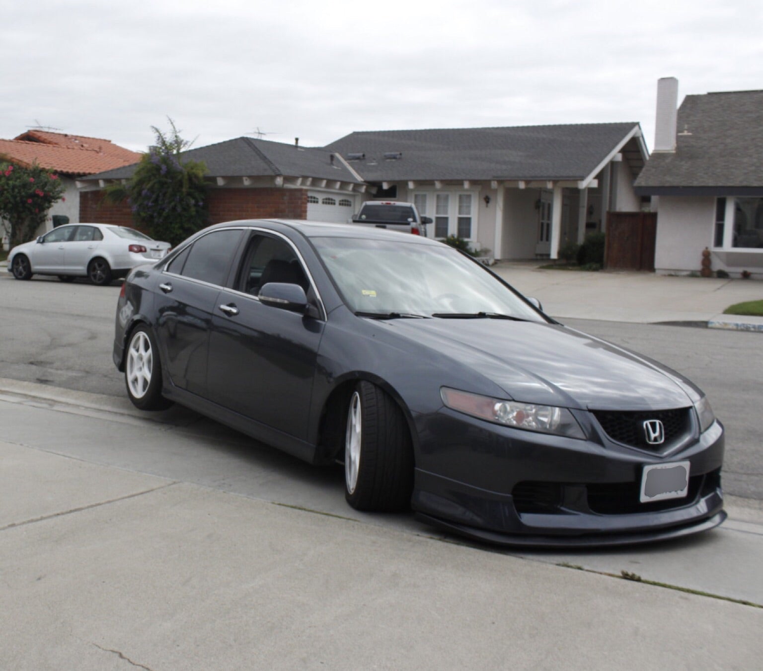 2003-2008 Honda Accord Euro CL9 STI Polypropylene Front Lip