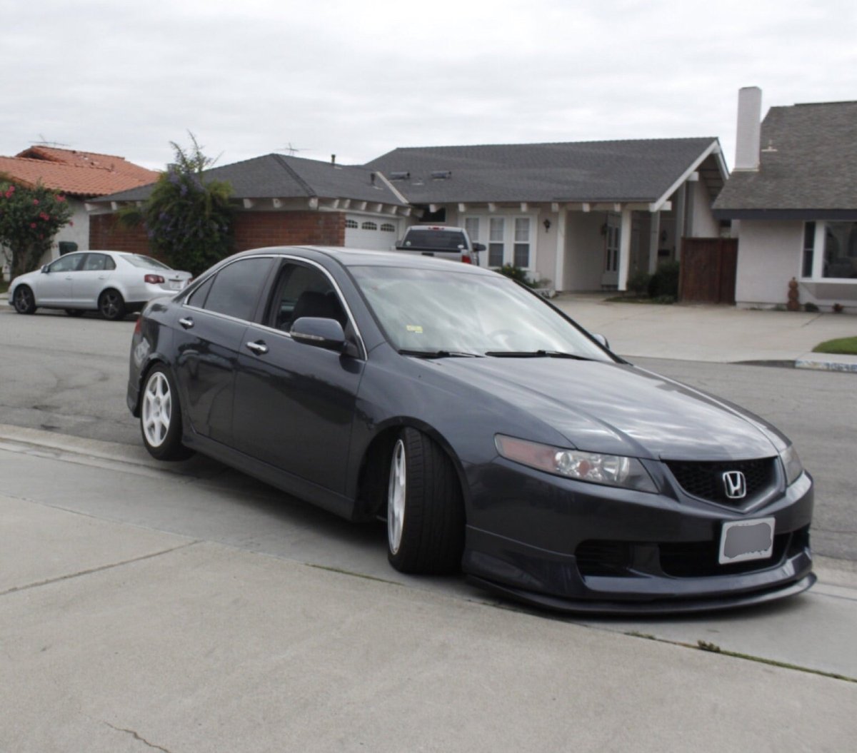 2003-2008 Honda Accord Euro CL9 STI Polypropylene Front Lip
