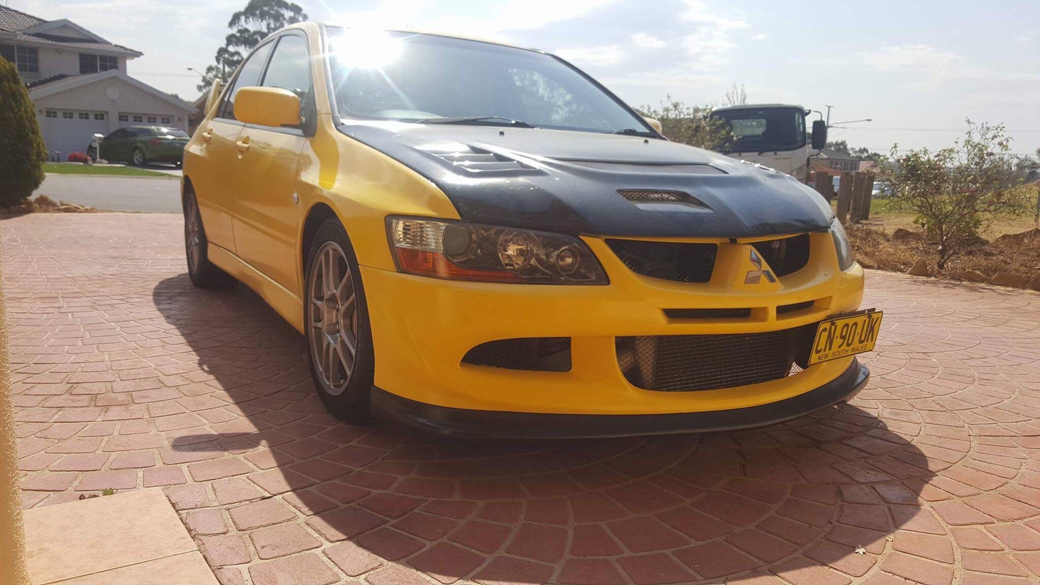 2003-2005 Mitsubishi Evolution 8 Do-Luck Front Lip