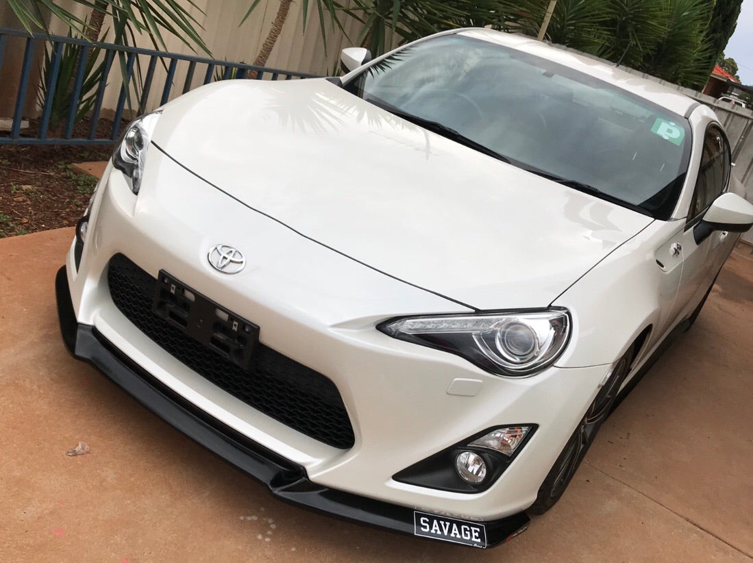 2012-2016 Toyota 86 ZN6 Front Lip GT Style