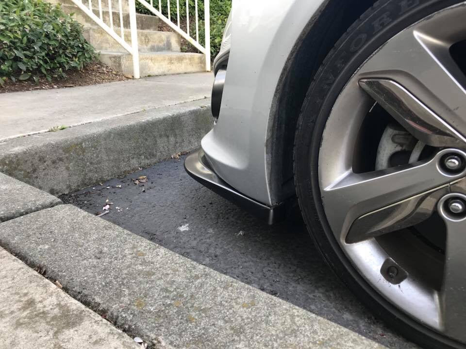 2012-2016 Hyundai Veloster Turbo STI Polypropylene Front Lip