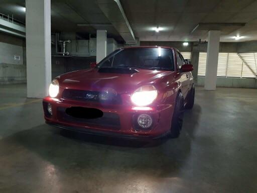 2001-2002 Bugeye Subaru WRX STI Front Lip