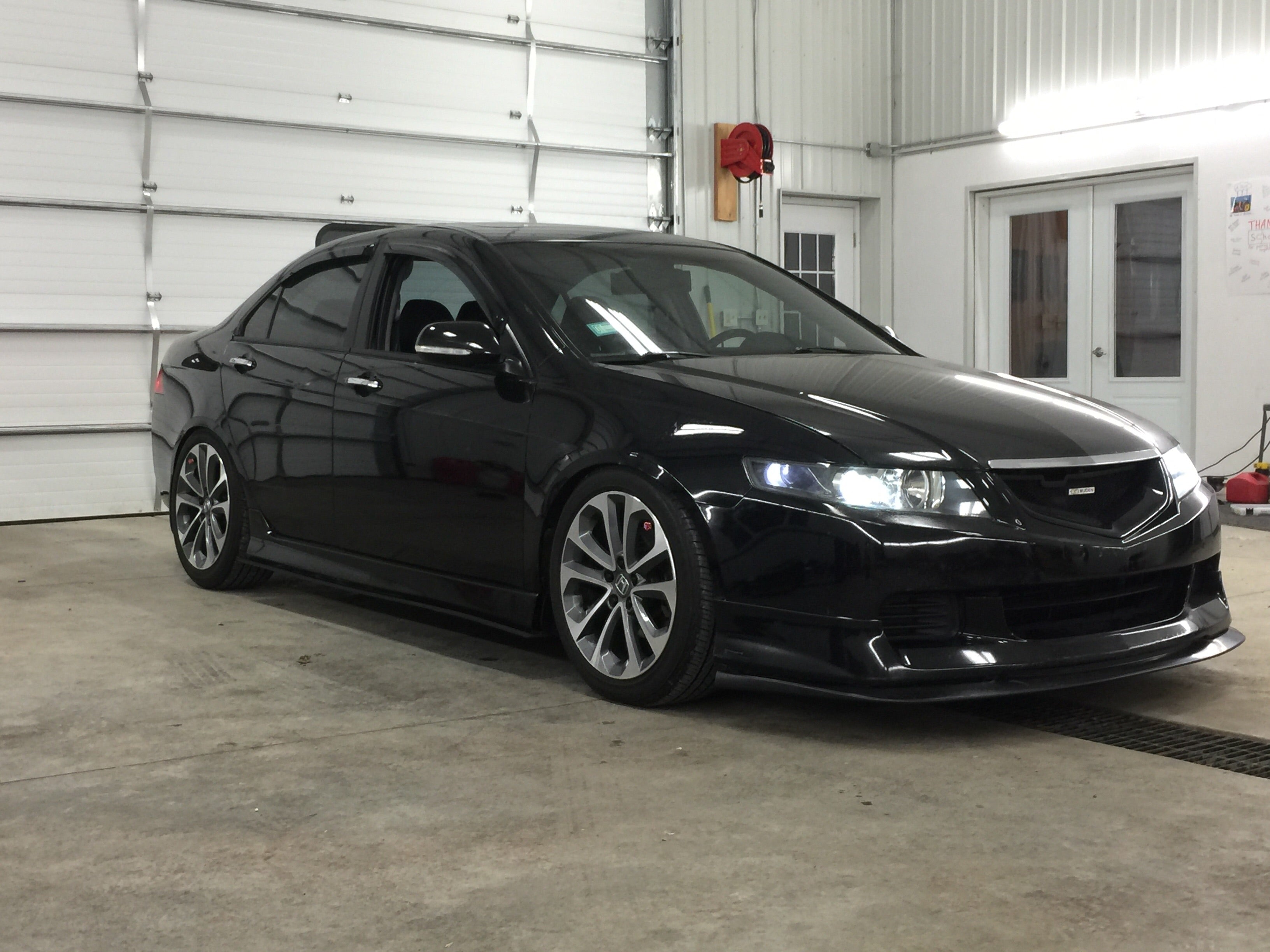 2003-2008 Honda Accord Euro CL9 STI Polypropylene Front Lip