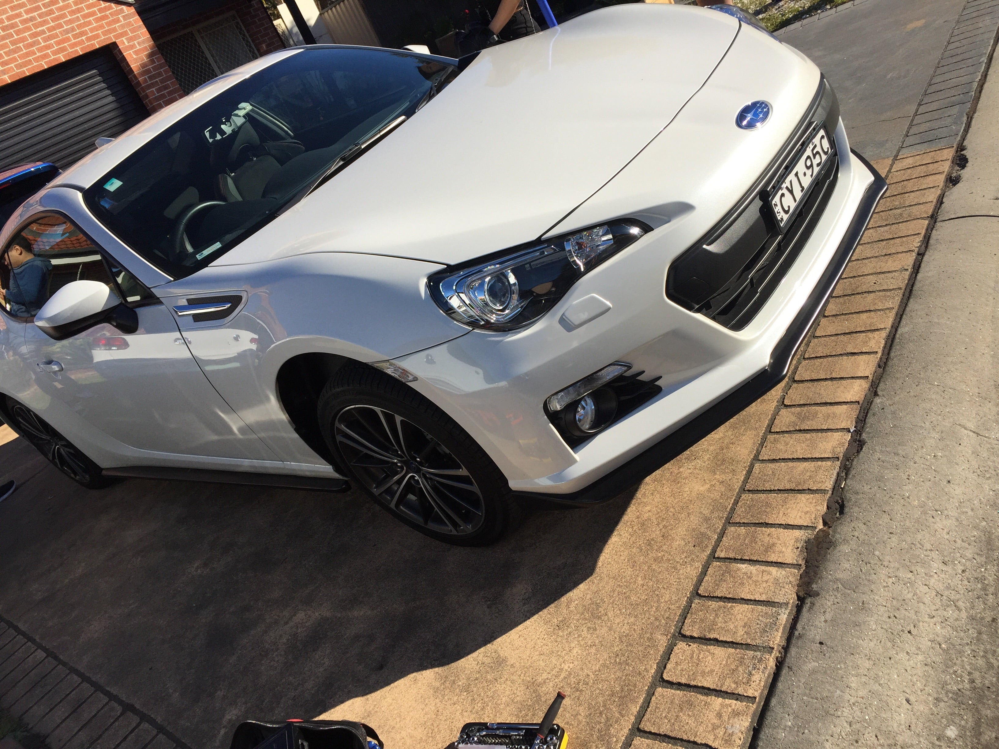 2012-2016 Subaru BRZ BRZ ZC6 STI Front Lip