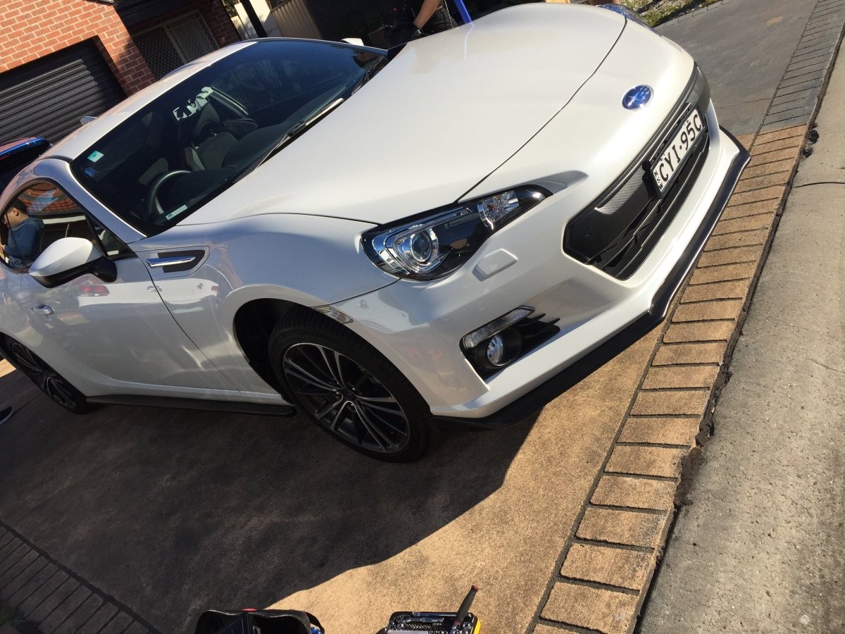 2012-2016 Subaru BRZ BRZ ZC6 STI Front Lip