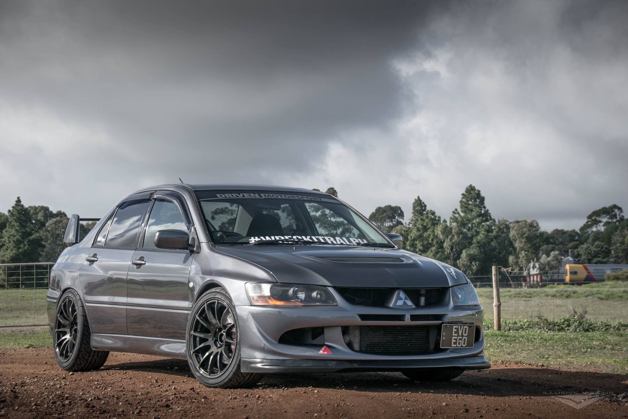 2003-2005 Mitsubishi Evolution 8 Do-Luck Front Lip