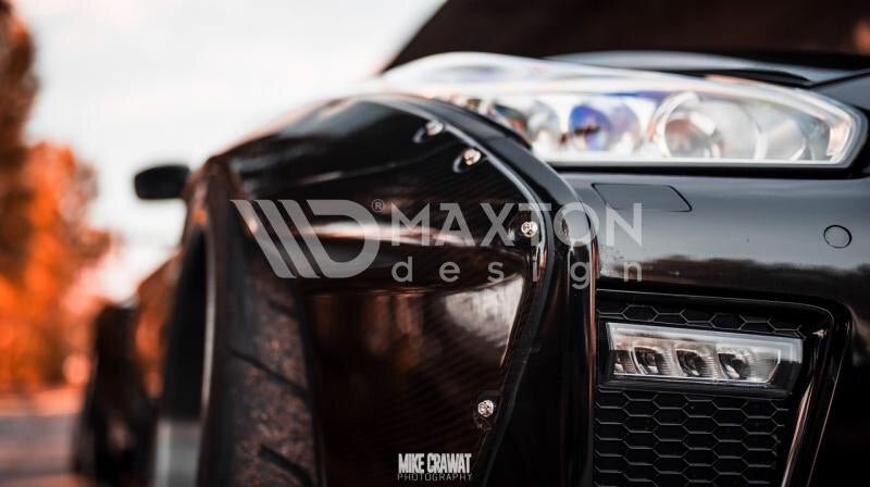 Nissan Skyline GT-R 35 Wide Body Kit + Set Of Carbon Splitters - Maxton Design
