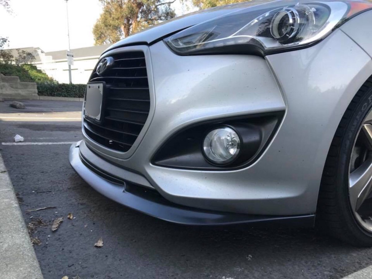2012-2016 Hyundai Veloster Turbo STI Polypropylene Front Lip