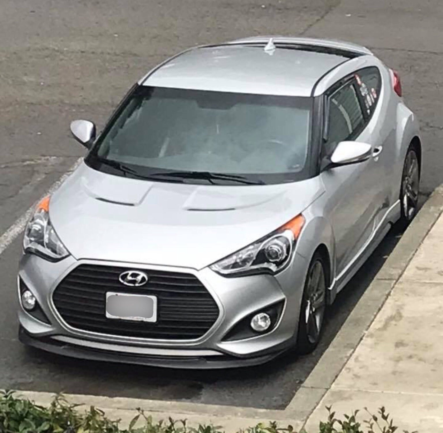 2012-2016 Hyundai Veloster Turbo STI Polypropylene Front Lip