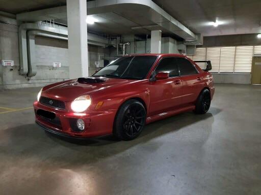 2001-2002 Bugeye Subaru WRX STI Front Lip