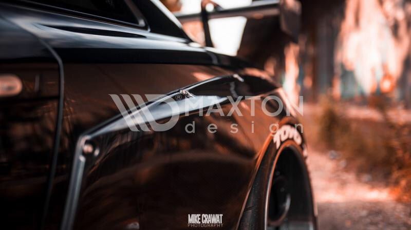 Nissan Skyline GT-R 35 Wide Body Kit + Set Of Carbon Splitters - Maxton Design