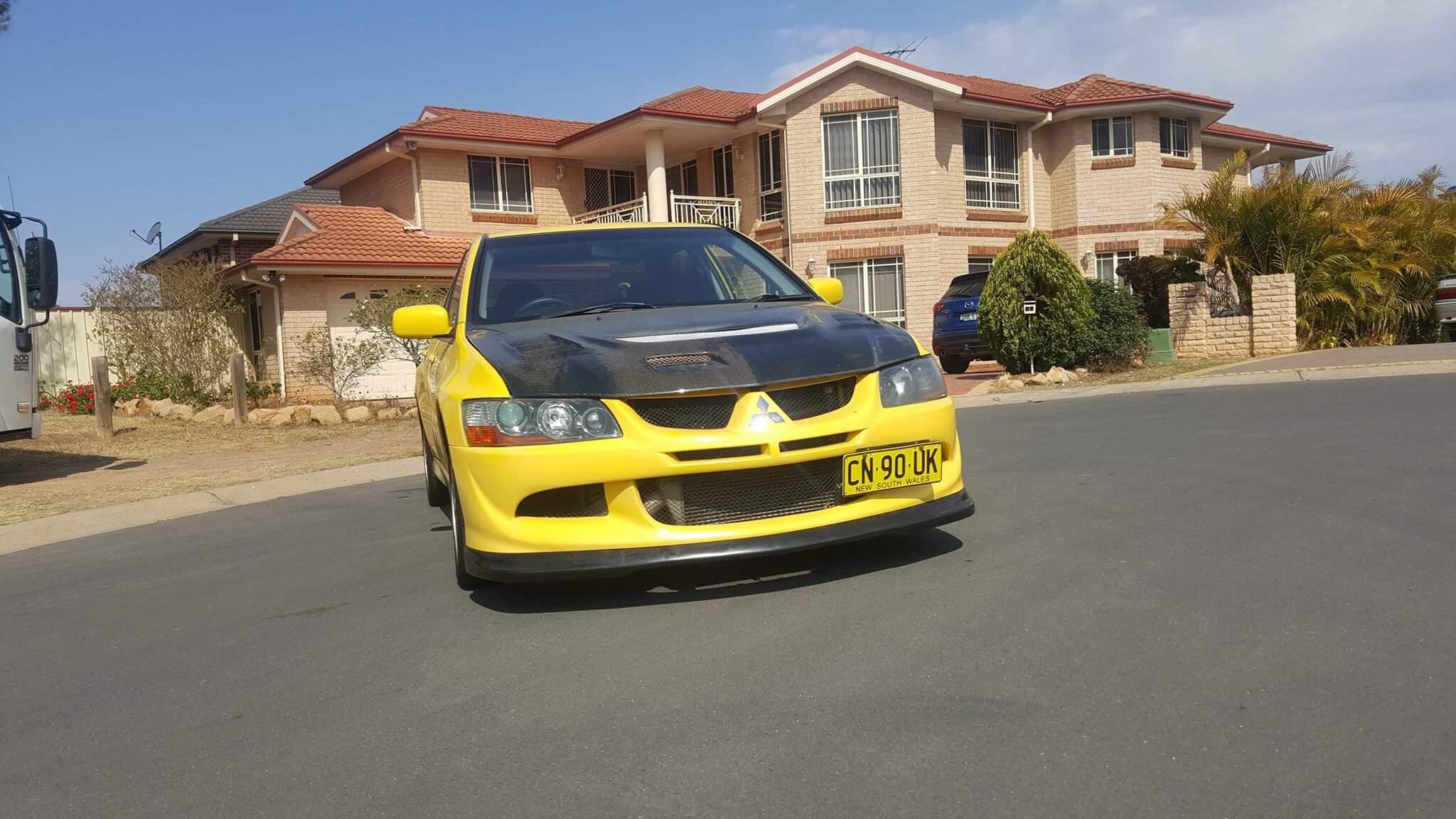 2003-2005 Mitsubishi Evolution 8 Do-Luck Front Lip
