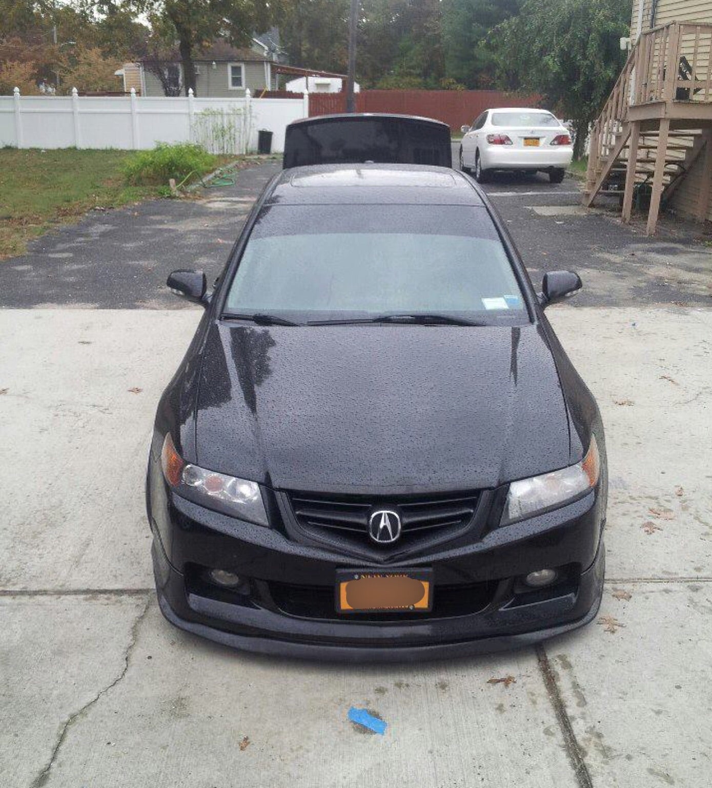 2003-2008 Honda Accord Euro CL9 STI Polypropylene Front Lip