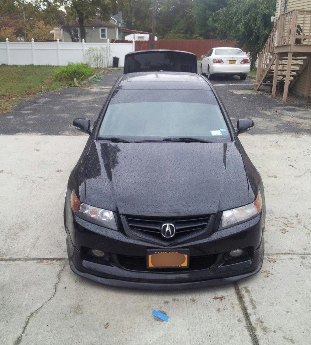 2003-2008 Honda Accord Euro CL9 STI Polypropylene Front Lip