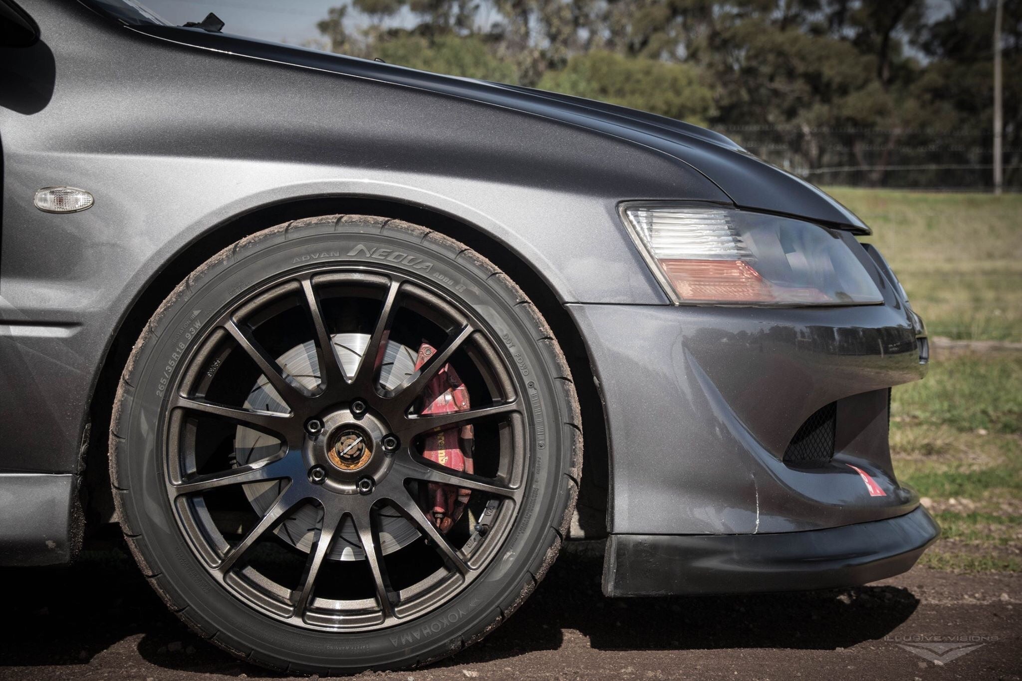 2003-2005 Mitsubishi Evolution 8 Do-Luck Front Lip