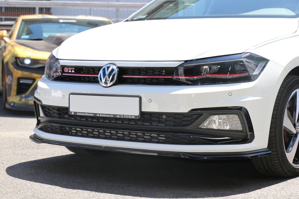 Maxton Design Front Splitter V2 VW Polo Mk6 GTI