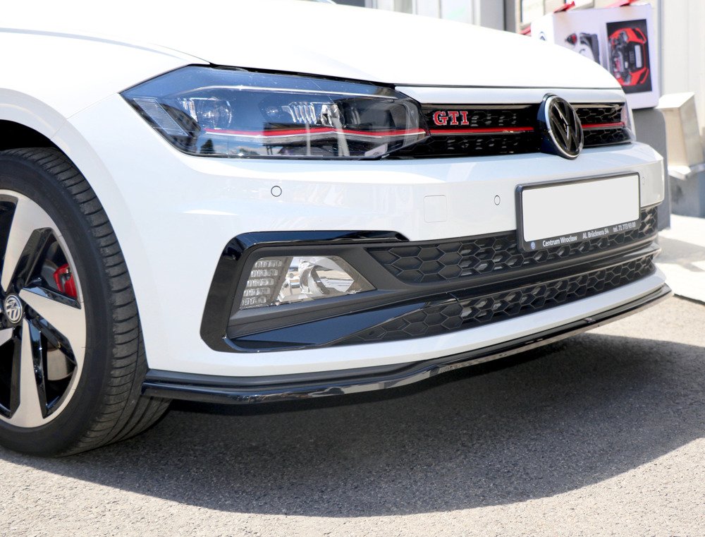 Maxton Design Front Splitter V2 VW Polo Mk6 GTI