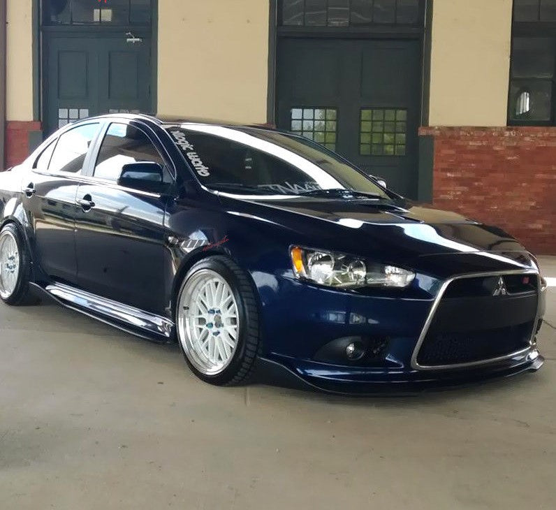 2009-2015 Mitsubishi Lancer CS Polyurethane Front Lip