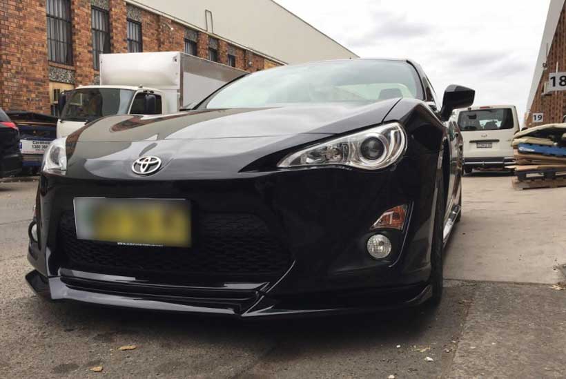 Customer Car Feature: Toyota 86 with Chargespeed Skirts & GT Front Lip