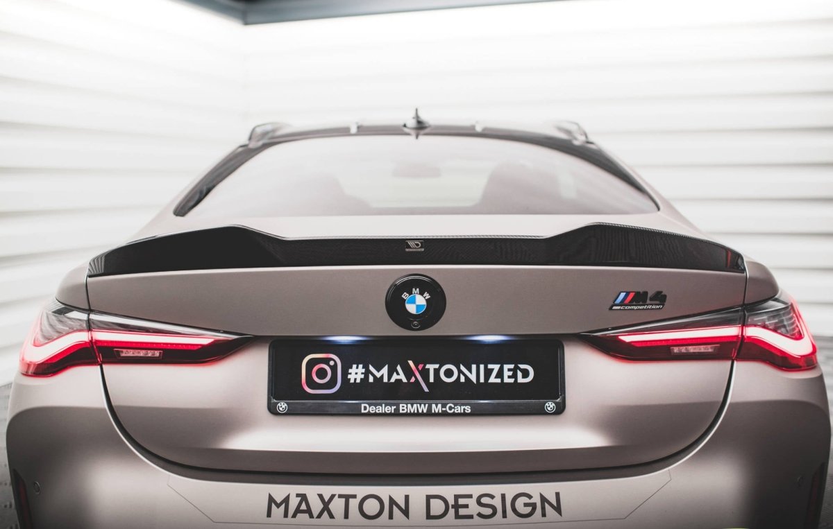 Maxton Carbon Fiber Boot Lip Spoiler BMW M4 G82 / M440i G22 / 4 M-pack G22