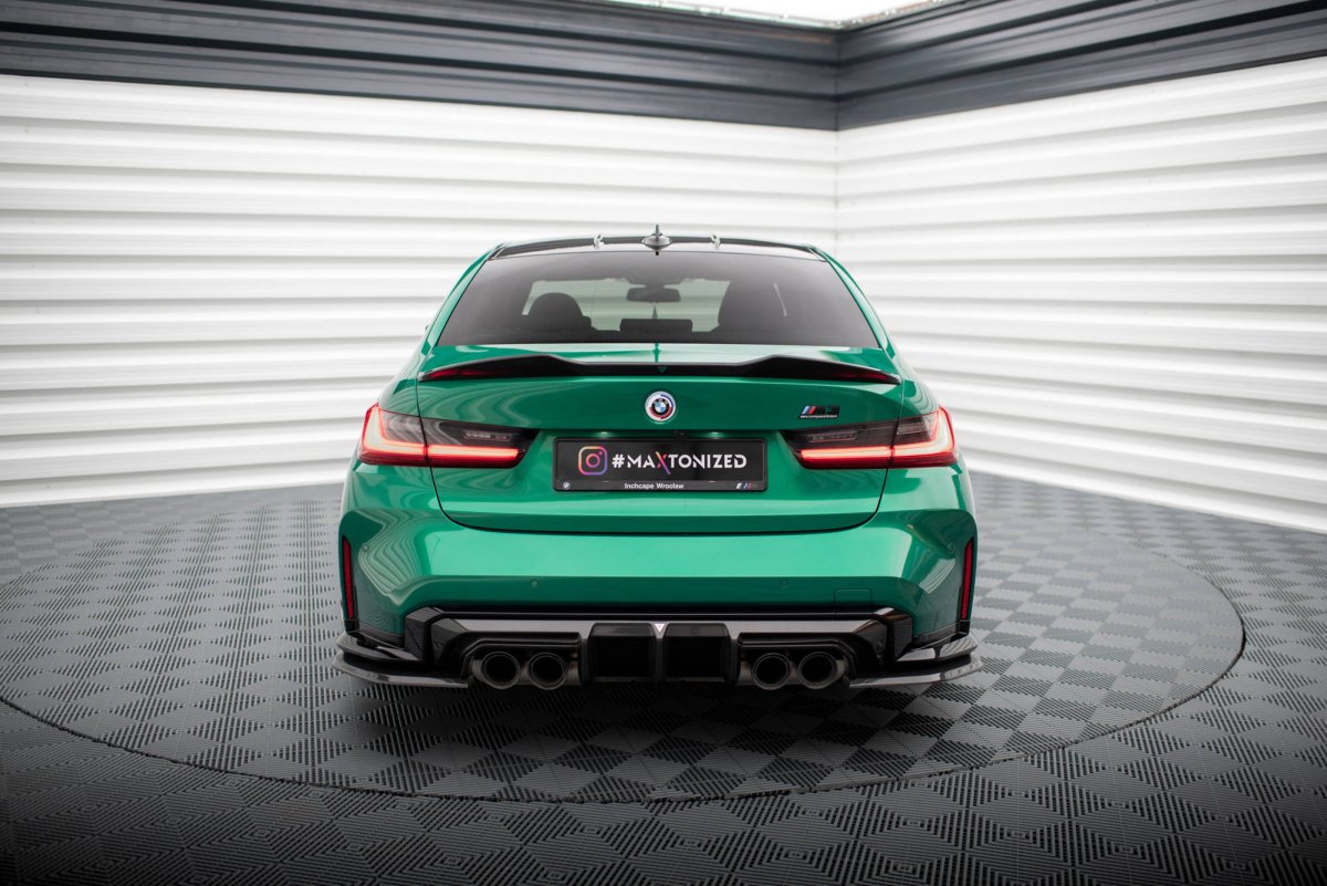 Maxton Carbon Fiber Rear Side Splitters BMW M3 G80 G81