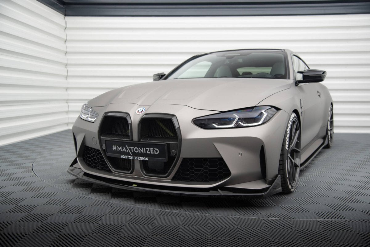 Maxton Design Front Splitter V.4 CSL Look BMW M4 G82 / M3 G80