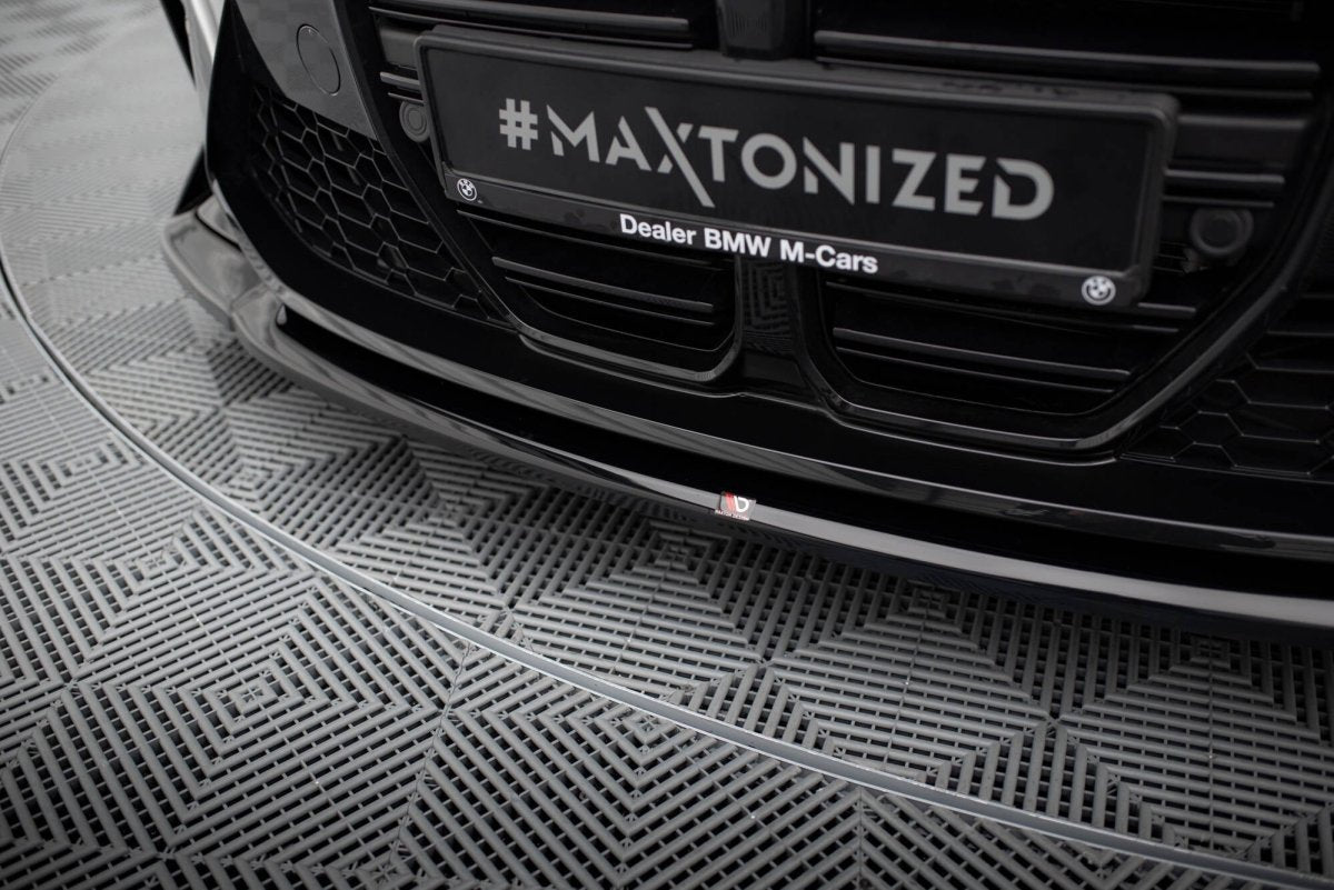 Maxton Design Front Splitter V.4 CSL Look BMW M4 G82 / M3 G80