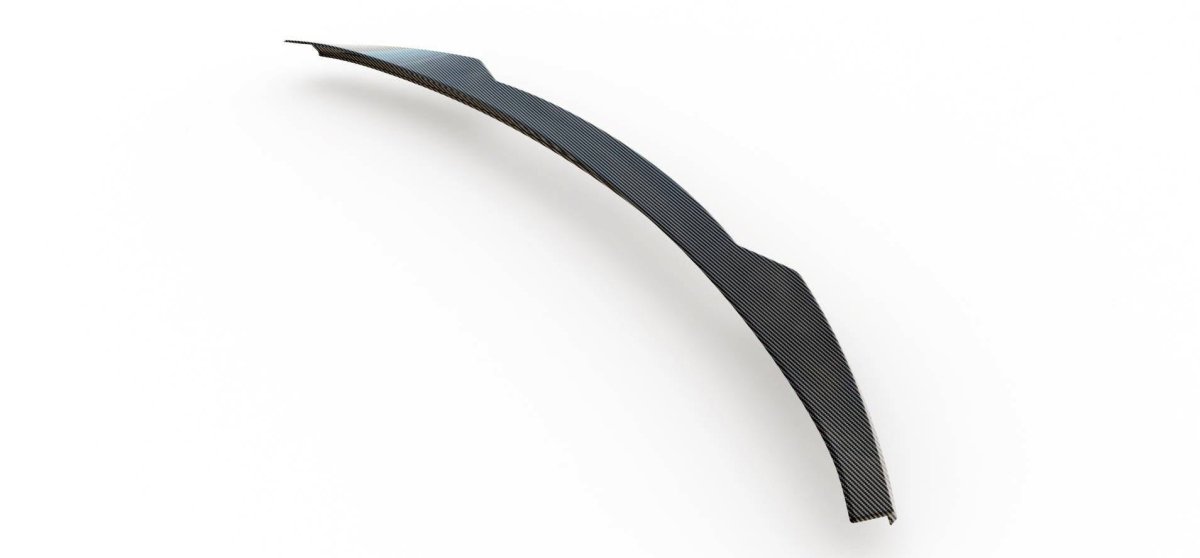 Maxton Carbon Fiber Boot Spoiler (Lower) Audi RSQ8 / SQ8 / Q8 S-line