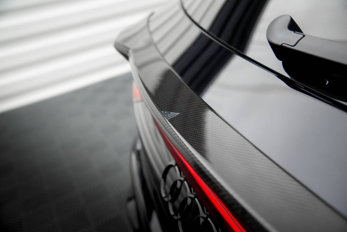 Maxton Carbon Fiber Boot Spoiler (Lower) Audi RSQ8 / SQ8 / Q8 S-line