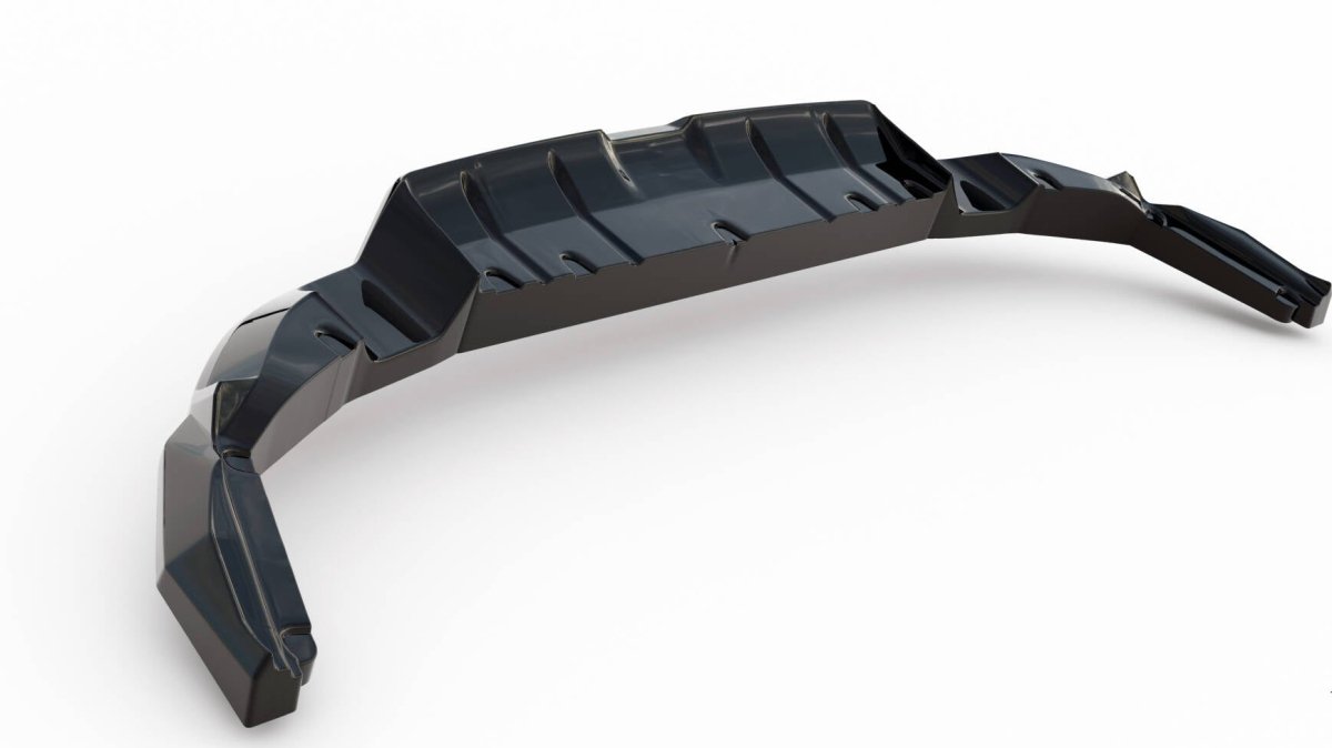 Maxton Design Rear Splitter (with vertical bars) V.1 Toyota GR86 Mk1 / Subaru BRZ ZD8