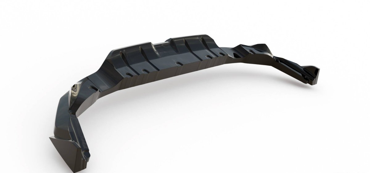 Maxton Design Rear Splitter (with vertical bars) V.3 Toyota GR86 Mk1 / Subaru BRZ ZD8