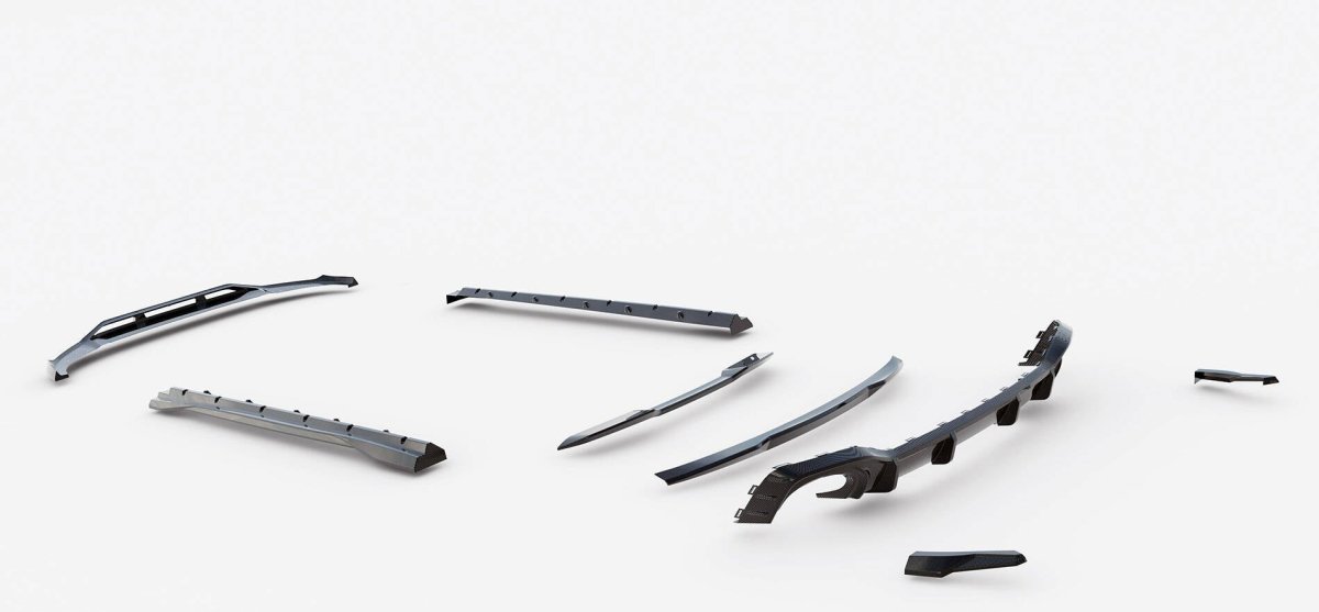 Maxton Carbon Full Set of Splitters Audi RSQ8