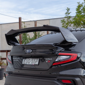 DMAKER STI-Spec Wing Spoiler For 2022+ Subaru WRX VB [Paint Matched] Crystal Black Silica - D4S