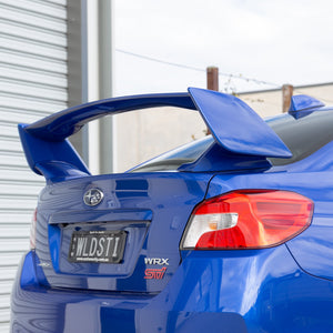 DMAKER STI-Spec Wing Spoiler For 2015-2021 Subaru WRX/STI VA World Rally Blue - K7X
