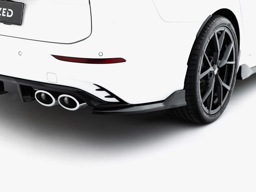 Maxton Design Rear Side Splitters V.2 Volkswagen Golf R Wagon Mk8 / Mk8 Facelift